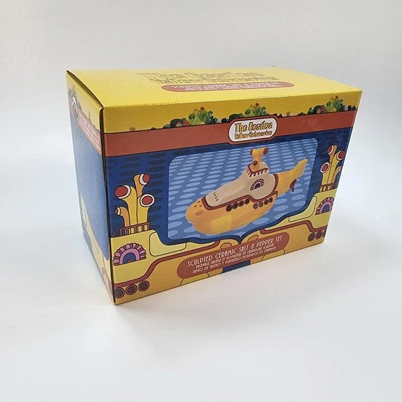 The Beatles Dining Nib Beatles Yellow Submarine Salt And